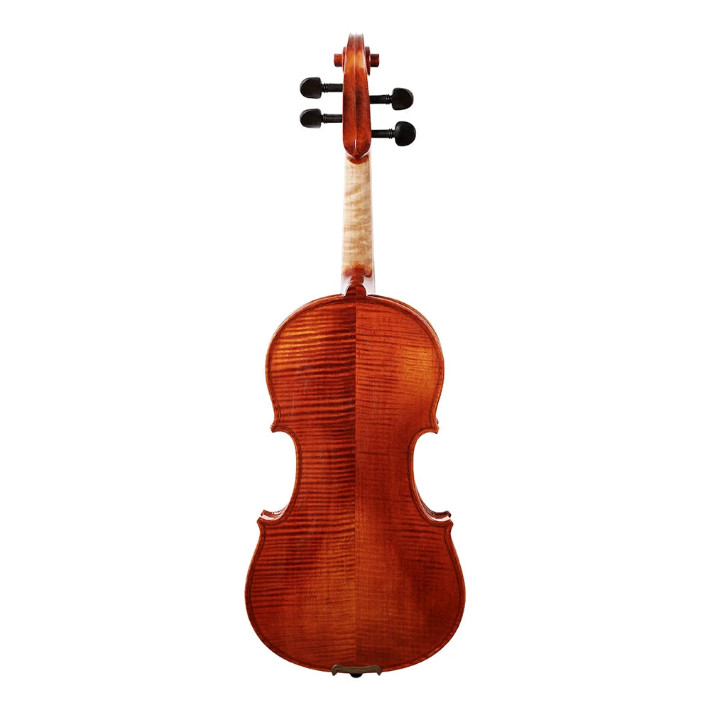 Violino 4/4 Acústico de Alta Qualidade em Madeira de Abeto – Com Estojo, Arco, Apoio de Ombro, Cordas e Acessórios Completo