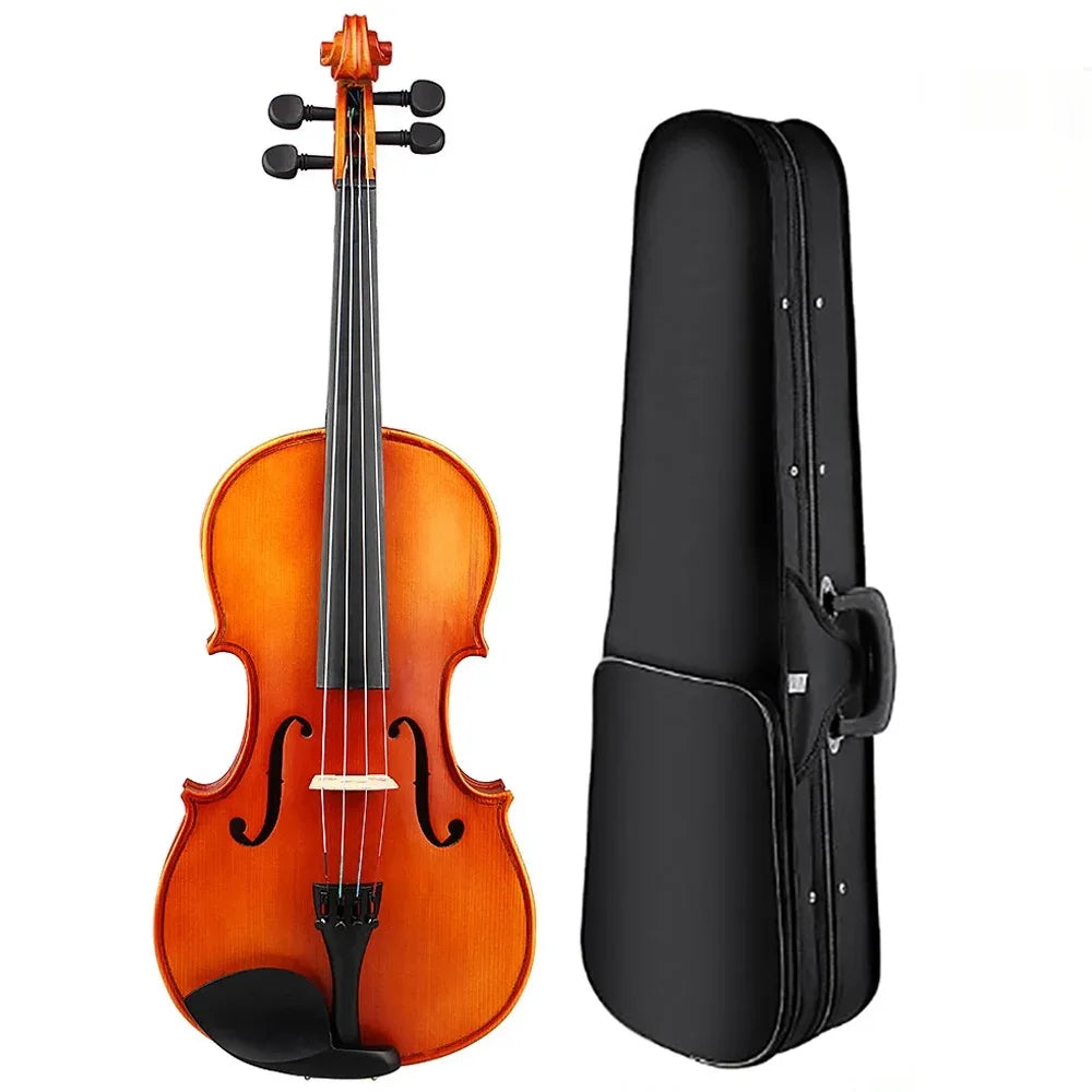 Viola 4/4 Astonvilla Acústica 16 Polegadas em Abeto e Maple com Acabamento Natural