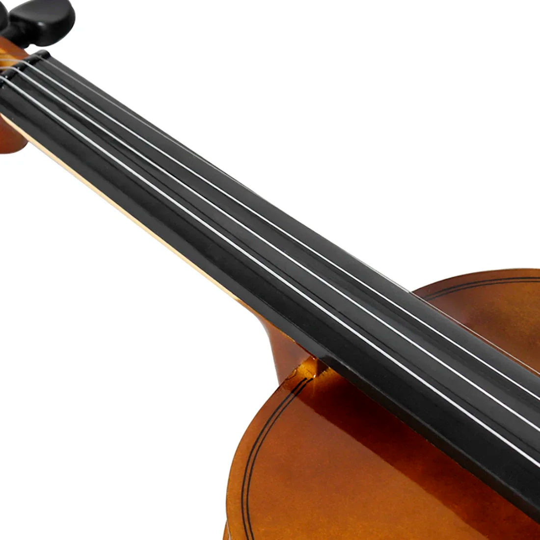 Violino Acústico 4/4 Full Size Basswood Astonvilla AV-102 com Estojo, Arco, Cordas, Espalheira, Afinador e Pano de Limpeza