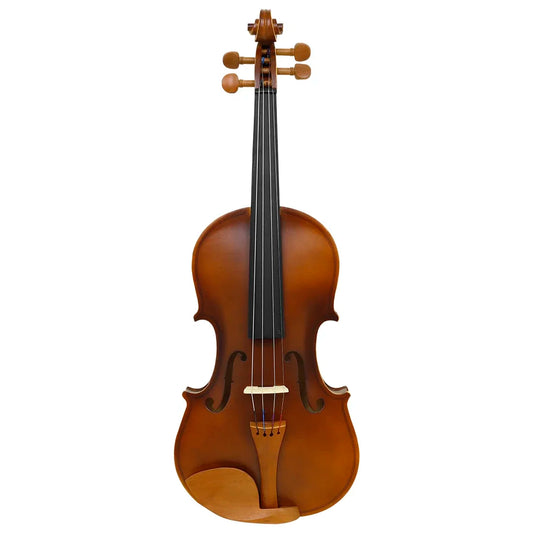 Violino 4/4 Astonvilla Madeira Natural Fosca, Esculpido à Mão – Com Estojo e Arco