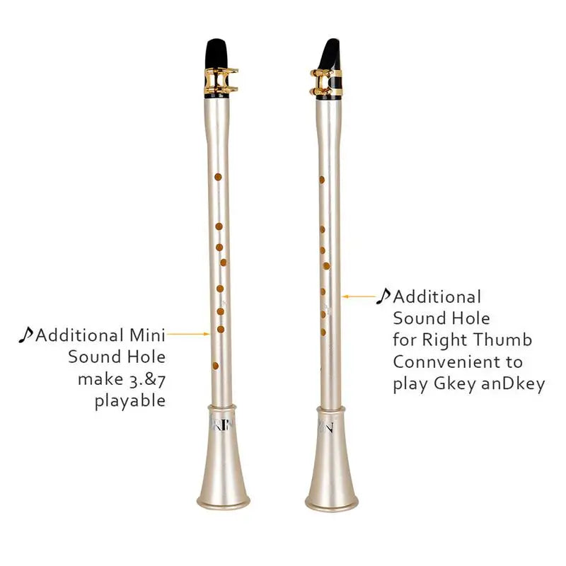 Mini Saxofone Alto Pocket – Instrumento Musical para Crianças e Iniciantes, Tom E