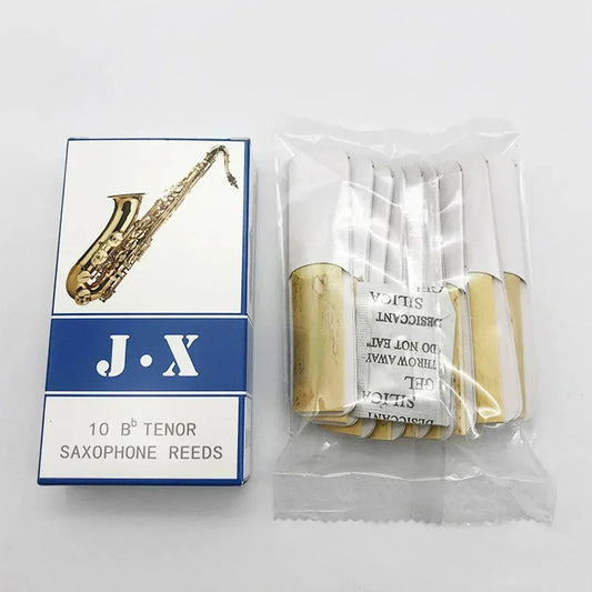 Pack com 10 Palhetas – Força 2.5 para Sax Alto, Soprano, Tenor e Clarinete