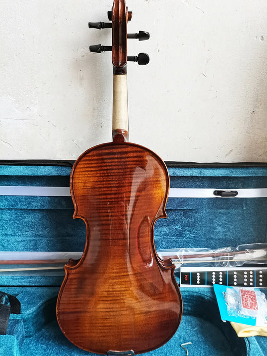 Violino Artesanal 4/4 Retro em Abeto e Bordo