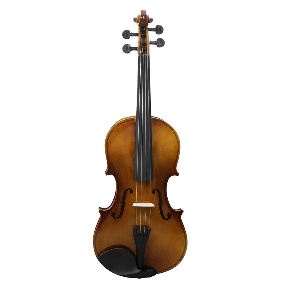 Violino 4/4 Retrô em Madeira Maciça e ABS – Acústico Profissional com Estojo e Arco