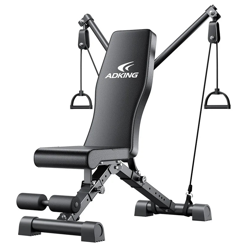 anco de Musculação Dobrável Multifuncional – Banco Auxiliar para Supino, Abdominais e Halteres - Expresso Nippon