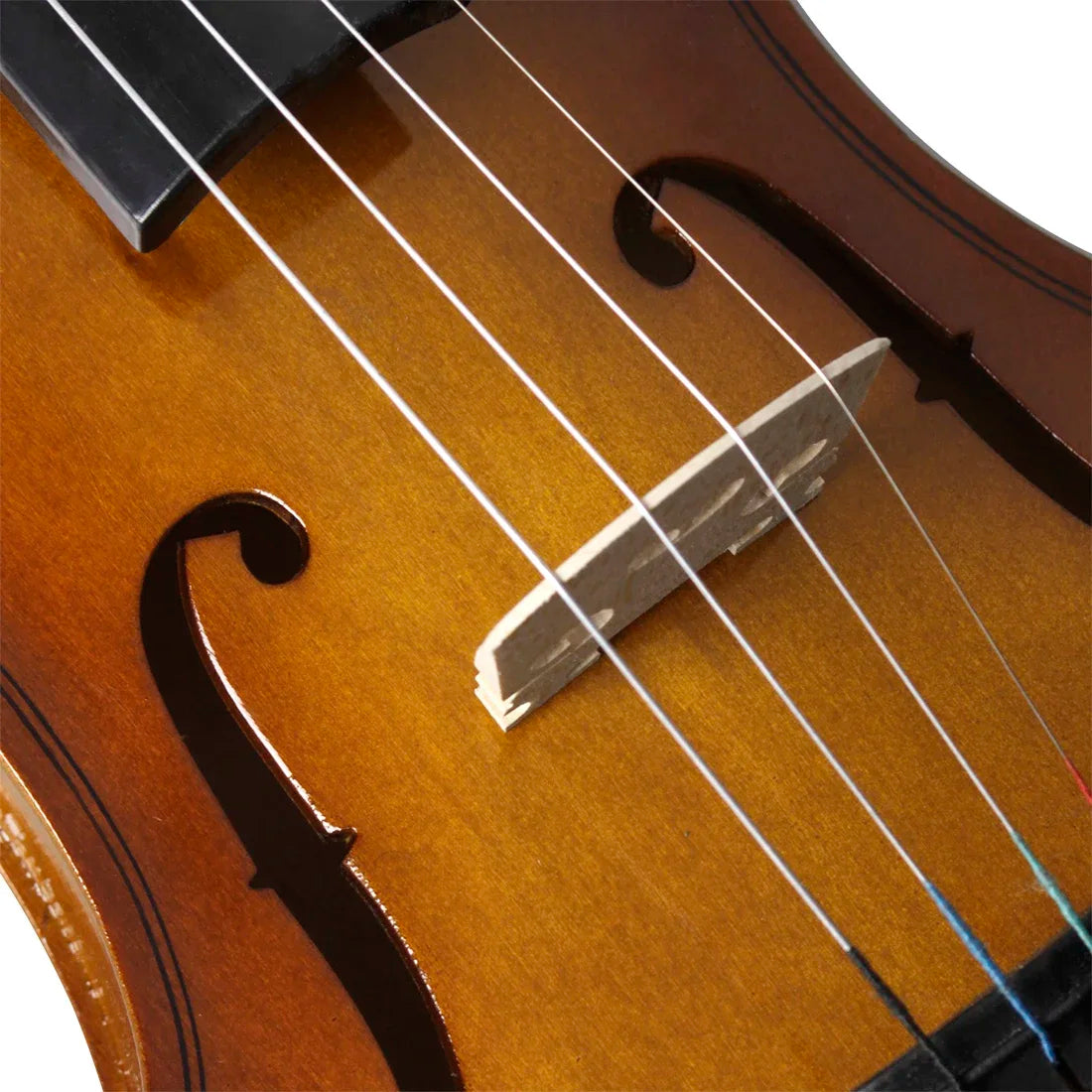 Violino Acústico 4/4 Full Size Basswood Astonvilla AV-102 com Estojo, Arco, Cordas, Espalheira, Afinador e Pano de Limpeza