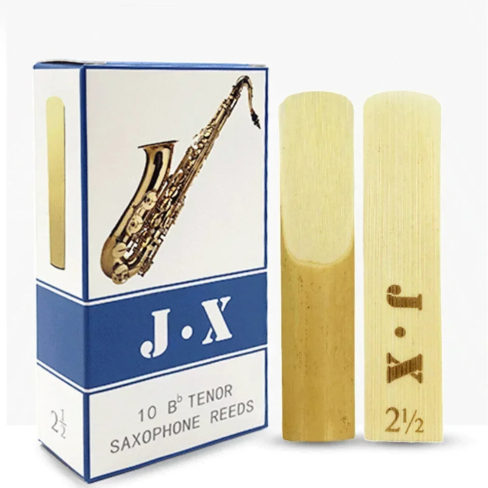 Pack com 10 Palhetas – Força 2.5 para Sax Alto, Soprano, Tenor e Clarinete