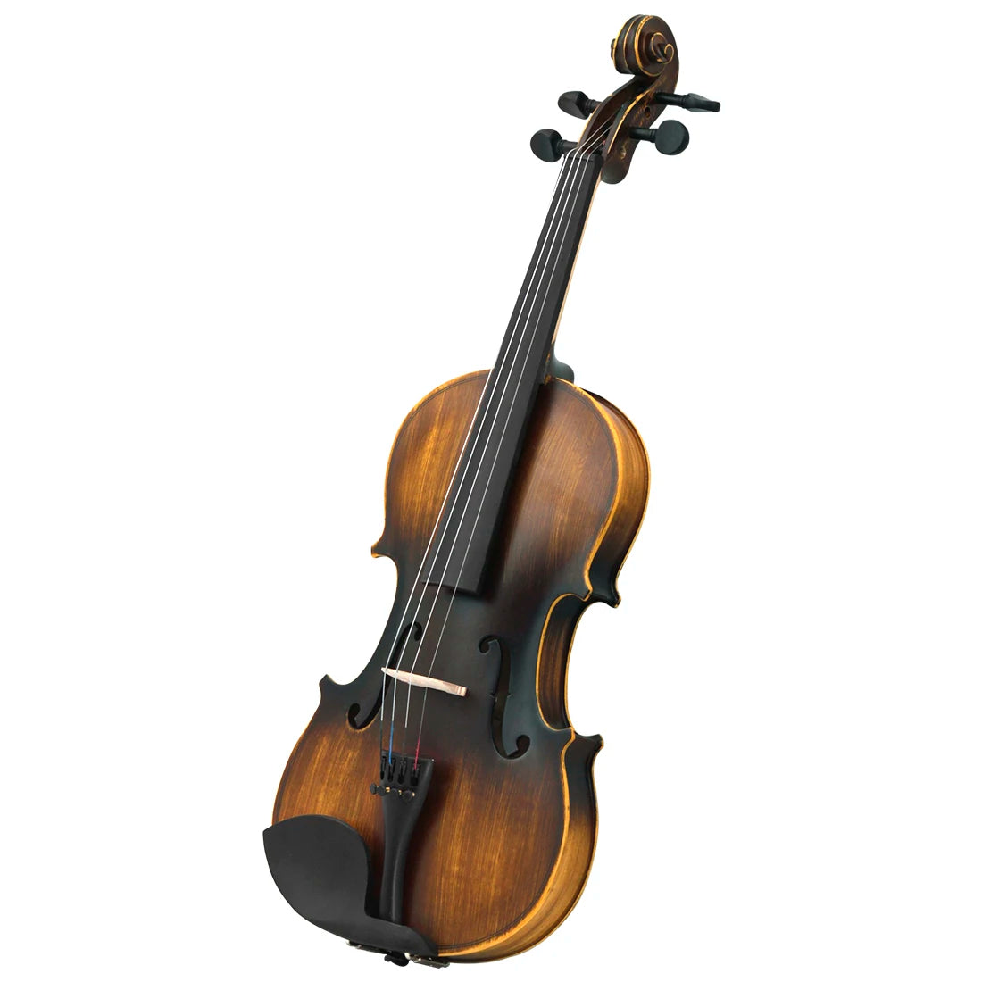 Violino IRIN 4/4 Acústico Profissional Fosco – Conjunto Completo com Estojo, Arco e Acessórios em Basswood para Estudo e Performance