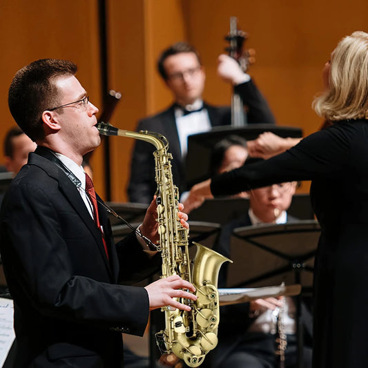 Saxofone Alto E-Level – Ideal para Iniciantes e Estudantes