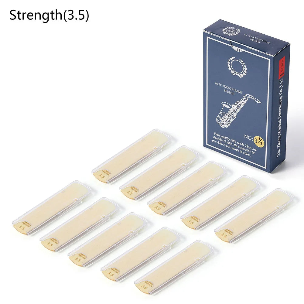 Pack com 10 Palhetas para Sax Alto – Forças 1.0 a 3.5