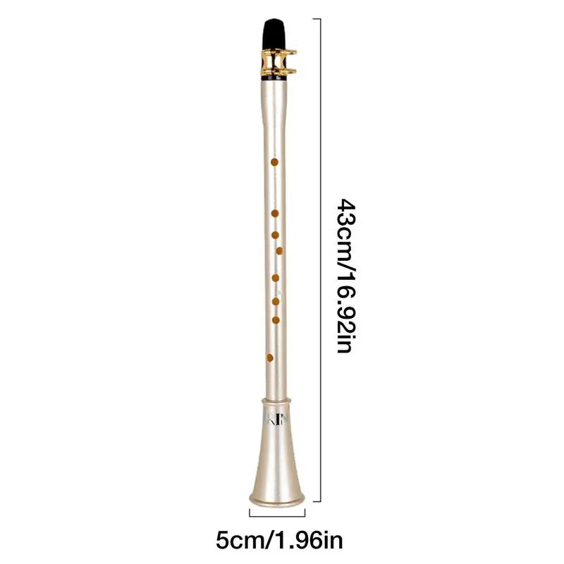 Mini Saxofone Alto Pocket – Instrumento Musical para Crianças e Iniciantes, Tom E