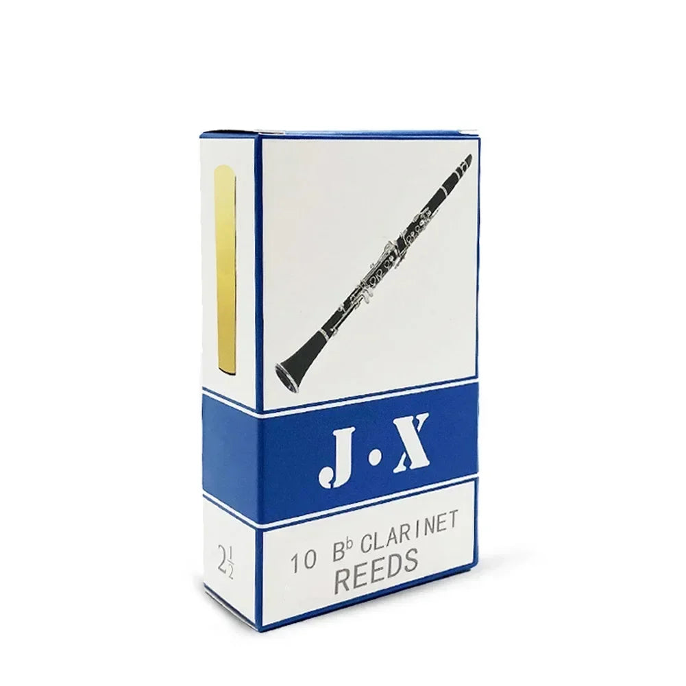 Pack com 10 Palhetas – Força 2.5 para Sax Alto, Soprano, Tenor e Clarinete
