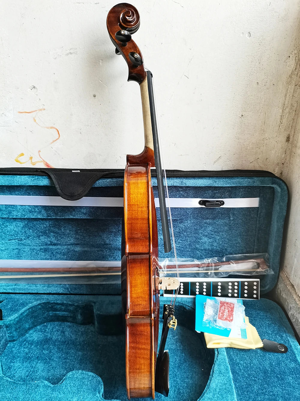 Violino Artesanal 4/4 Retro em Abeto e Bordo