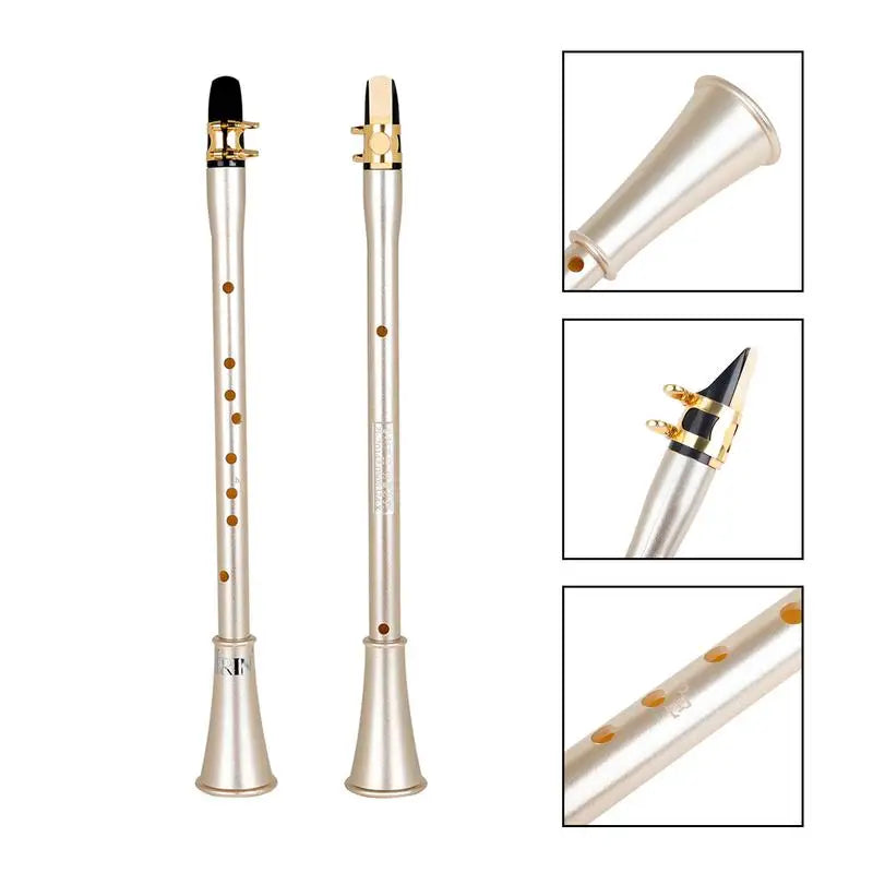 Mini Saxofone Alto Pocket – Instrumento Musical para Crianças e Iniciantes, Tom E