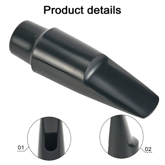 Bocal para Saxofone Alto – ABS Premium, Resistente e Confortável