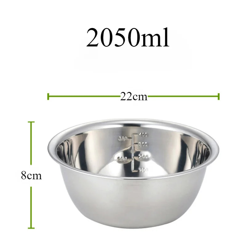 Conjunto de Tigelas Inoxidáveis para Mistura – Bowls Portáteis Empilháveis para Cozinha, Armazenamento e Camping