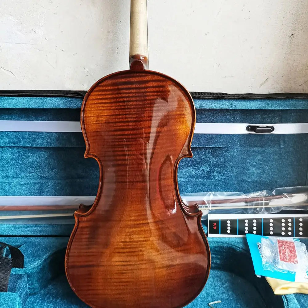 Violino Artesanal 4/4 Retro em Abeto e Bordo