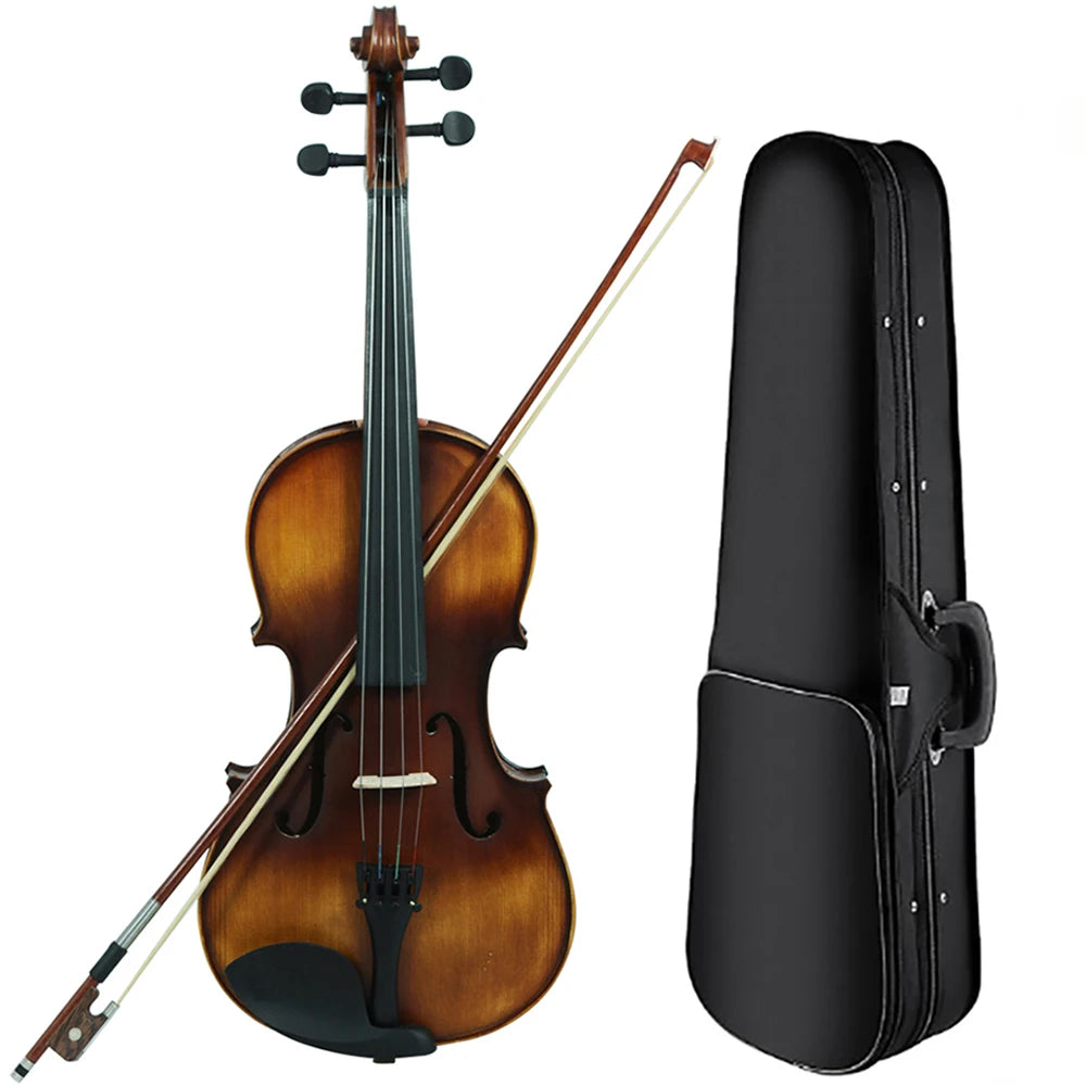 Viola 16" Astonvilla VA-30 Vintage Maple com Arco, Estojo e Acessórios