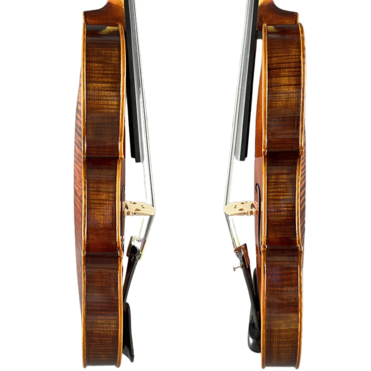 Violino Alto Antonio Stradivarius 15"-16" Madeira Maciça Varnish com Arco e Estojo de Espuma