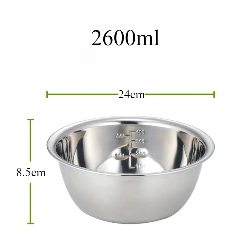 Conjunto de Tigelas Inoxidáveis para Mistura – Bowls Portáteis Empilháveis para Cozinha, Armazenamento e Camping