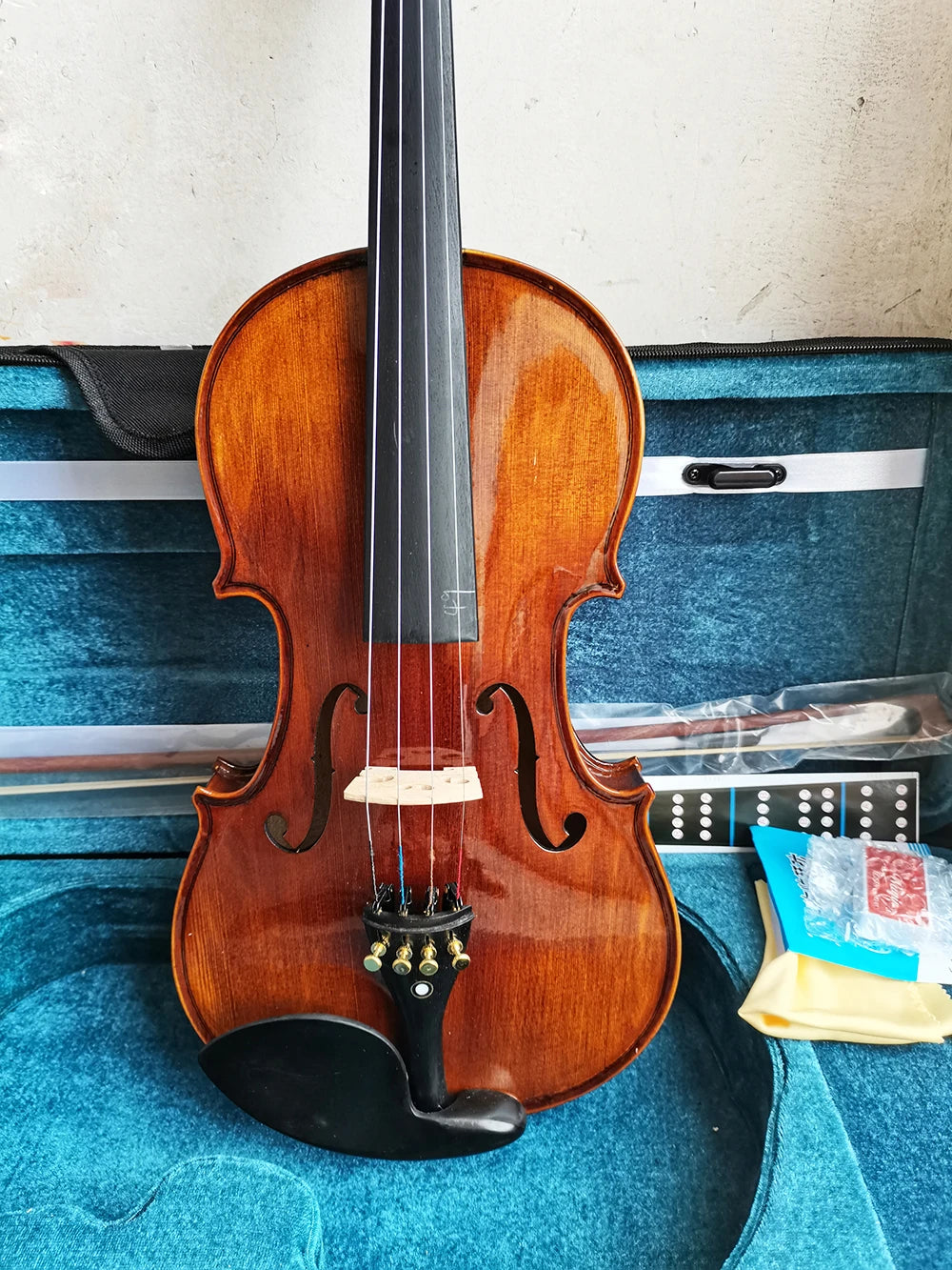 Violino Artesanal 4/4 Retro em Abeto e Bordo