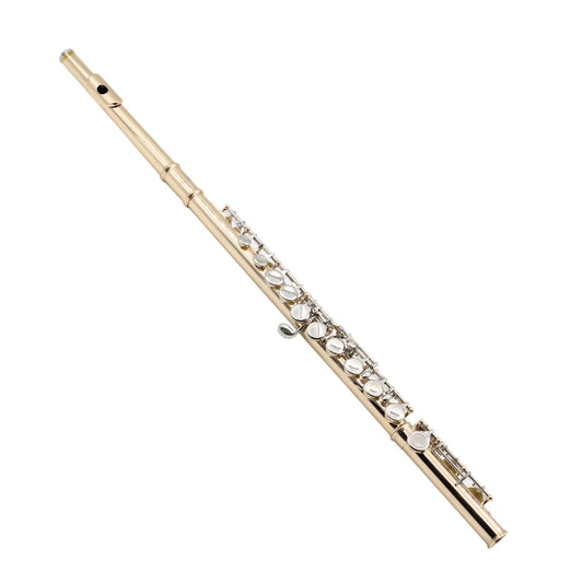Flauta Transversal C Profissional SLADE – 16 Furos Fechados, Flauta de Concerto com Tecla E