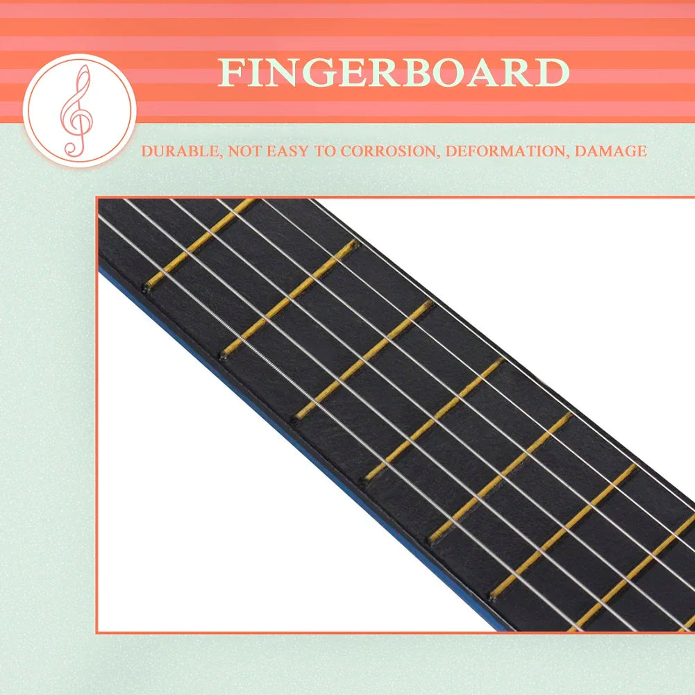 Mini Violão Infantil 21" 6 Cordas para Iniciantes e Crianças