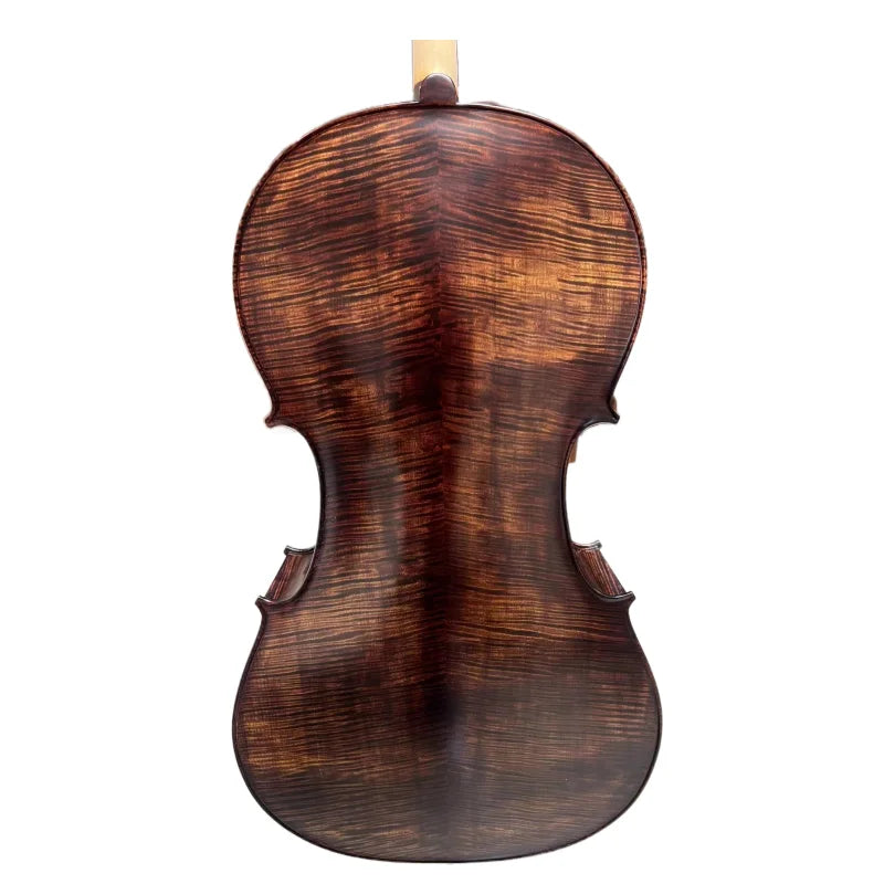 Violoncelo 4/4 SONG Master Profissional Estilo Stradivari, Topo em Abeto Antigo, 100% Feito à Mão