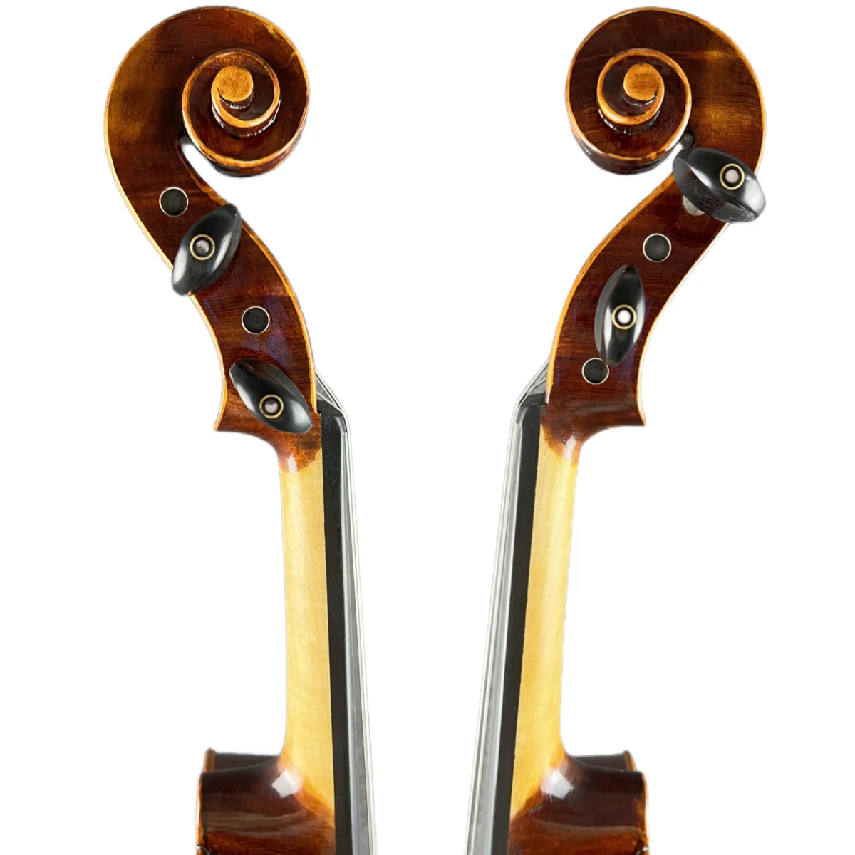 Violino Alto Antonio Stradivarius 15"-16" Madeira Maciça Varnish com Arco e Estojo de Espuma