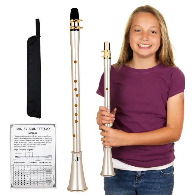 Mini Saxofone Alto Pocket – Instrumento Musical para Crianças e Iniciantes, Tom E