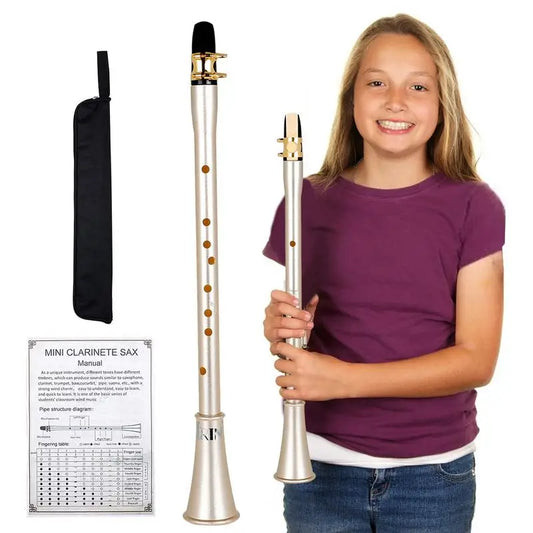 Mini Saxofone Alto Pocket – Instrumento Musical para Crianças e Iniciantes, Tom E