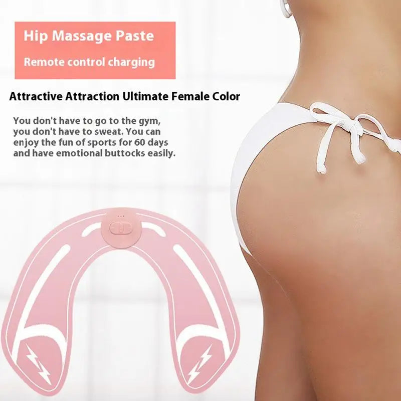 Tonificador EMS Smart para Glúteos — Estimulador Muscular com Vibração e Ajuste de Intensidade"  (Palavras-chave incluídas: EMS, glúteos, estimulador muscular, tonificador, exercício)