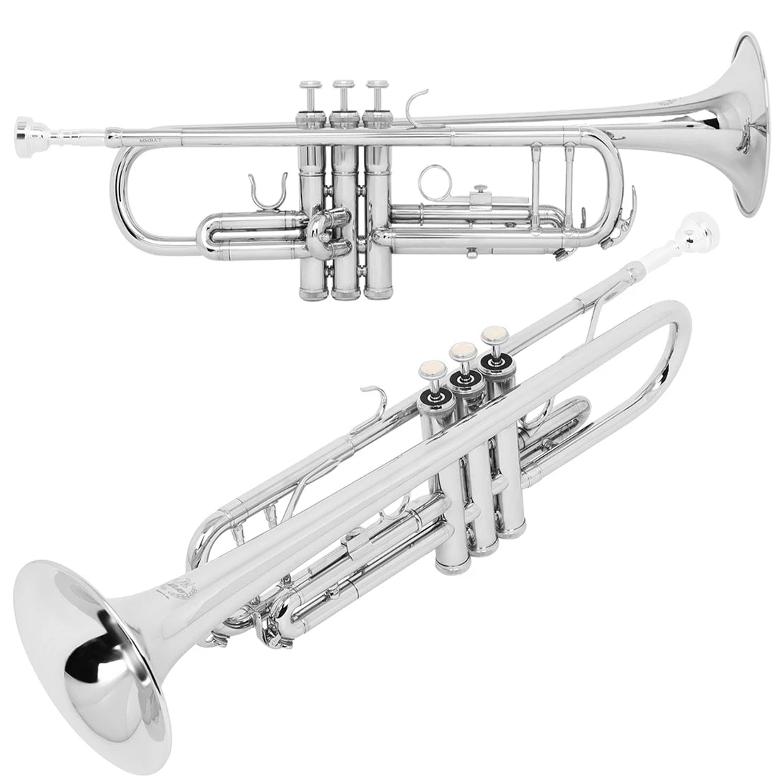 Trompete Bb Multicolor Completo com Estojo e Acessórios